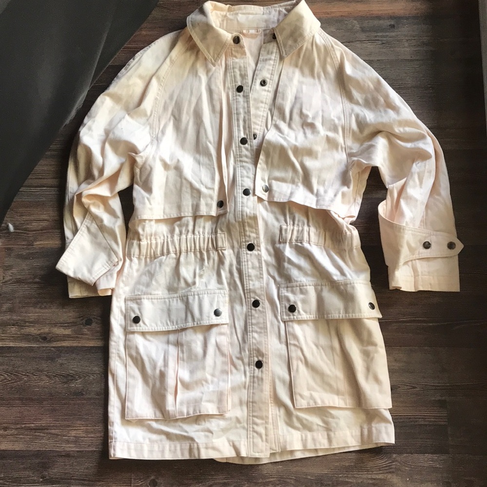 Light pink trench  coat